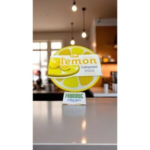 Lemon Cutting Board Yellow Joie